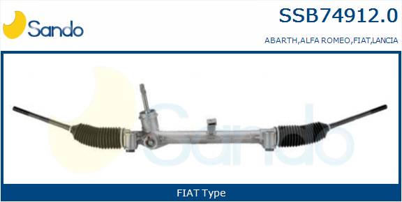 SANDO SCATOLA GUIDA ABARTH