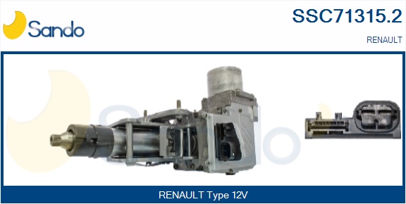 Piantone sterzo SANDO SSC71315.2