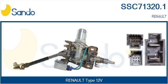Piantone sterzo SANDO SSC71320.1