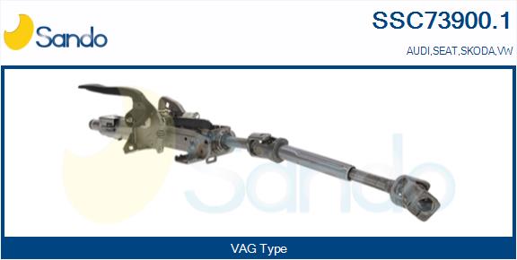 Piantone sterzo SANDO SSC73900.1