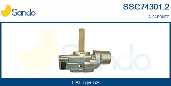 Piantone sterzo SANDO SSC74301.2