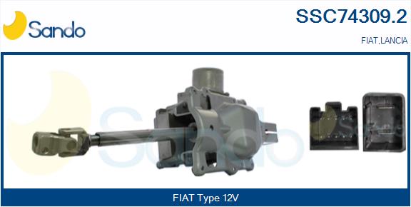 Piantone sterzo SANDO SSC74309.2
