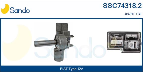 Piantone sterzo SANDO SSC74318.2