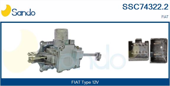 Piantone sterzo SANDO SSC74322.2