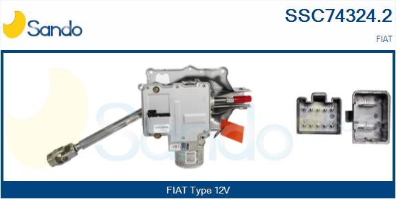Piantone sterzo SANDO SSC74324.2