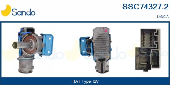 Piantone sterzo SANDO SSC74327.2