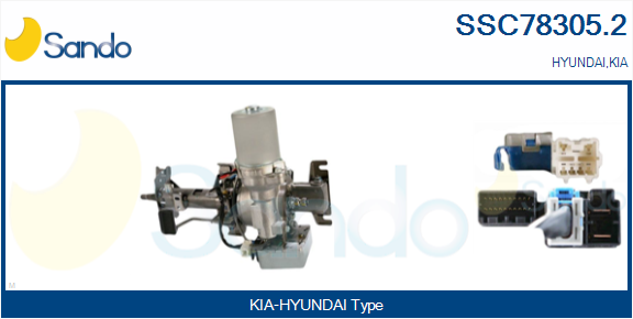 Piantone sterzo SANDO SSC78305.2