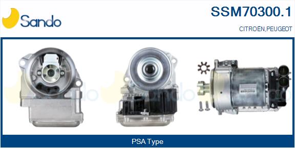 Elettromotore, scatola guida SANDO SSM70300.1
