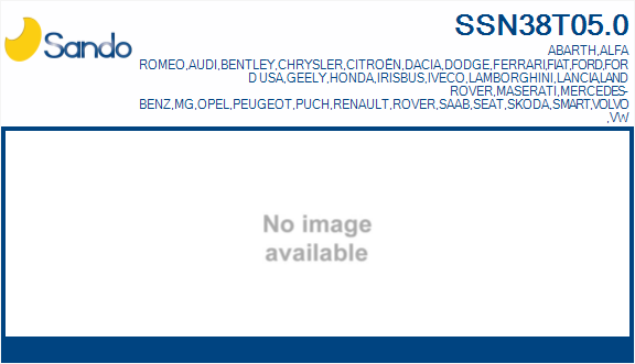 Sonda lambda SANDO SSN38T05.0