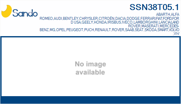 Sonda lambda SANDO SSN38T05.1