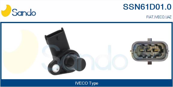 Sensore, posizione albero a camme SANDO SSN61D01.0
