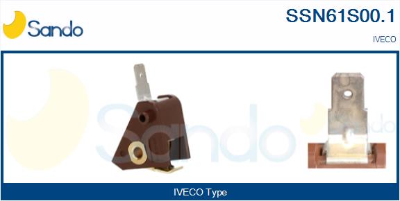 Interruttore luce freno SANDO SSN61S00.1