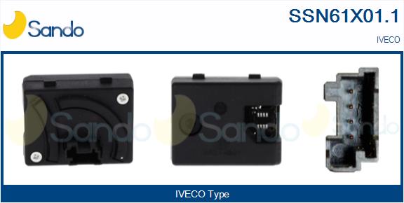 Sensore, temperatura abitacolo SANDO SSN61X01.1