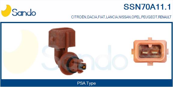 Sensore, temperatura aria aspirata SANDO SSN70A11.1