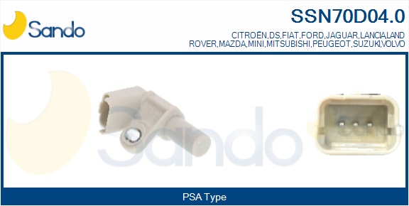 Sensore, posizione albero a camme SANDO SSN70D04.0