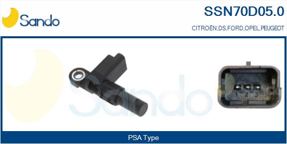 Sensore, posizione albero a camme SANDO SSN70D05.0
