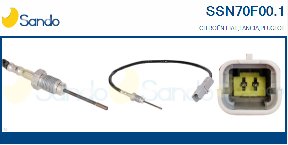 Sensore, temperatura gas scarico SANDO SSN70F00.1