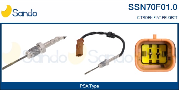 Sensore, temperatura gas scarico SANDO SSN70F01.0