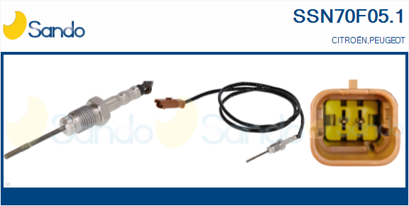 Sensore, temperatura gas scarico SANDO SSN70F05.1