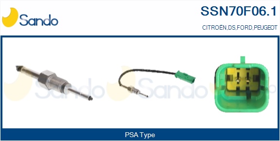 Sensore, temperatura gas scarico SANDO SSN70F06.1