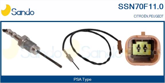 Sensore, temperatura gas scarico SANDO SSN70F11.0