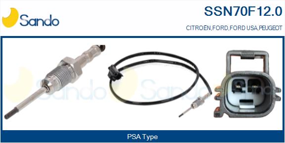 Sensore, temperatura gas scarico SANDO SSN70F12.0