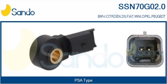 Sensore di detonazione SANDO SSN70G02.0