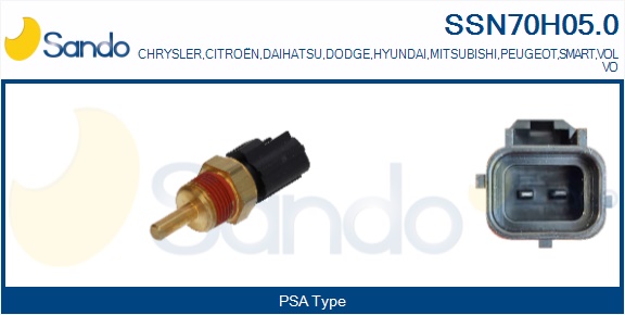 Sensore, temperatura refrigerante SANDO SSN70H05.0
