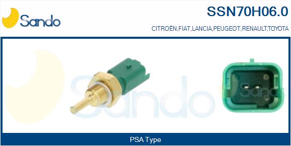 Sensore, temperatura refrigerante SANDO SSN70H06.0