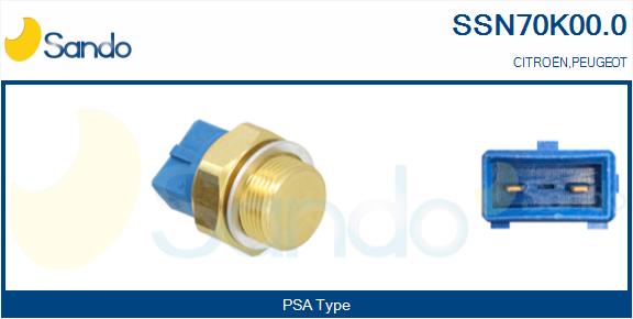 Termocontatto, ventola radiatore SANDO SSN70K00.0