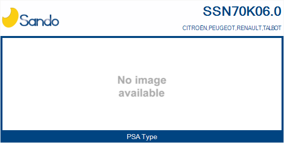 Termocontatto, ventola radiatore SANDO SSN70K06.0