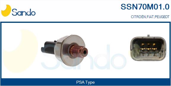 Sensore, pressione carburante SANDO SSN70M01.0