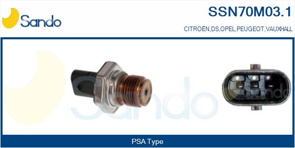 Sensore, pressione carburante SANDO SSN70M03.1