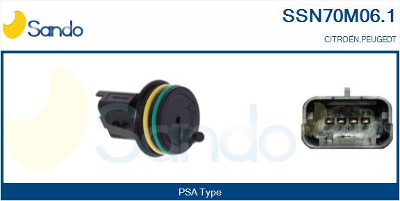 Sensore, pressione carburante SANDO SSN70M06.1