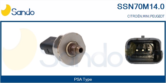 Sensore, pressione carburante SANDO SSN70M14.0