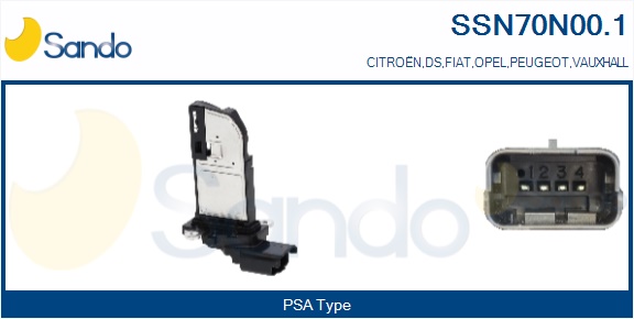 Debimetro SANDO SSN70N00.1