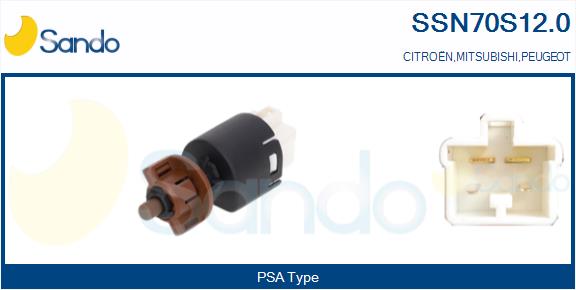 Interruttore luce freno SANDO SSN70S12.0