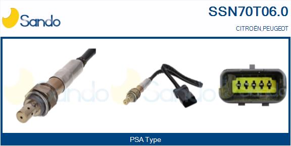Sonda lambda SANDO SSN70T06.0