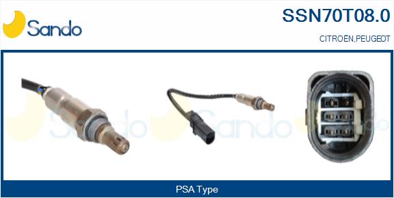 Sonda lambda SANDO SSN70T08.0