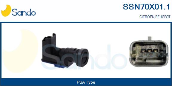 Sensore pressione, servofreno SANDO SSN70X01.1