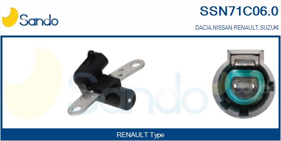 Generatore di impulsi, albero a gomiti SANDO SSN71C06.0