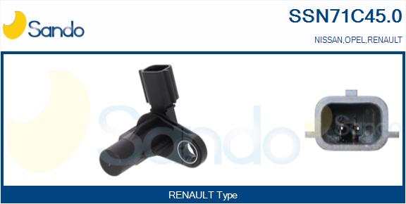 Generatore di impulsi, albero a gomiti SANDO SSN71C45.0