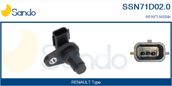 Sensore, posizione albero a camme SANDO SSN71D02.0