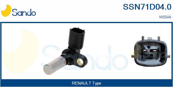 Sensore, posizione albero a camme SANDO SSN71D04.0