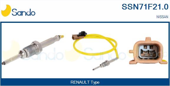 Sensore, temperatura gas scarico SANDO SSN71F21.0