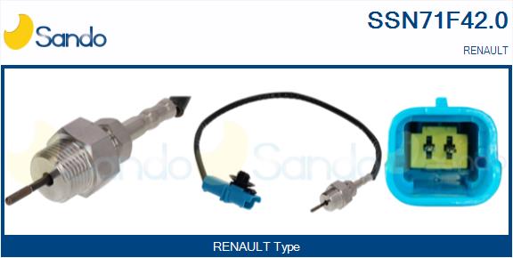 Sensore, temperatura gas scarico SANDO SSN71F42.0