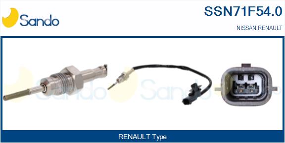 Sensore, temperatura gas scarico SANDO SSN71F54.0