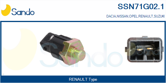 Sensore di detonazione SANDO SSN71G02.1