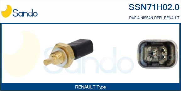 Sensore, temperatura refrigerante SANDO SSN71H02.0