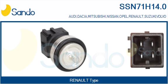 Sensore, temperatura refrigerante SANDO SSN71H14.0